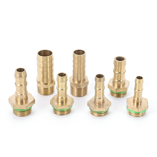 农用高压打药管外丝喷雾机器水管子插管铜压管机M14x1.5铜接头8.5