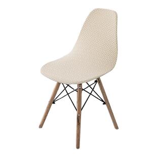 伊姆斯椅餐椅套家用电脑桌椅子套塑料靠背椅现代简约办公洽谈椅套