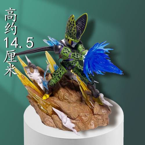 七龙珠名场面对波共鸣沙手第二鲁办模型场景雕像波父子弹