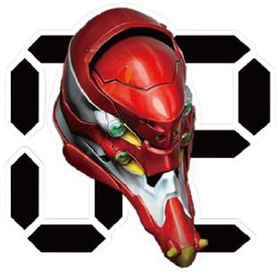 TLP反光车贴 战士EVA2号机明日香游戏装饰 汽摩防水贴纸