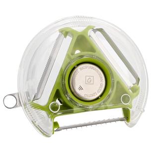 德国博夫曼多功能旋转削皮刀刨丝器土豆丝苹果削水果刨子刮皮神器