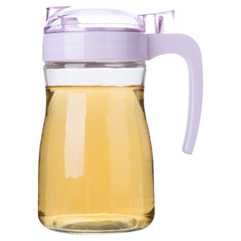 粟家玻璃油壶厨房小号油瓶香油瓶防漏油罐醋壶家用调味瓶酱油瓶