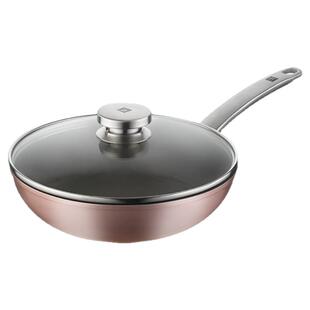 德国双立人Enjoy系列24cm不粘锅煎锅 炒锅牛排锅平底锅电磁炉通用