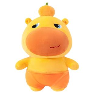 正版水豚噜噜玩偶公仔可爱毛绒玩具大号治愈生日礼物送男女朋友