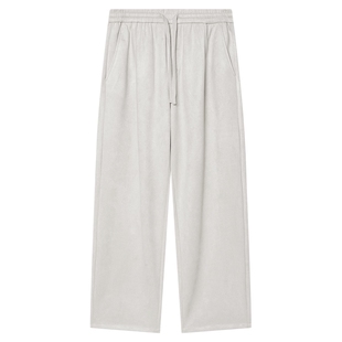 JDV男装复古休闲裤男士春秋季新款商场同款宽松直筒卫裤WPL50S1