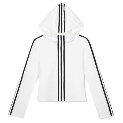 2025春秋新款连帽打底衫女韩版三条杠条纹长袖休闲百搭显瘦上衣女