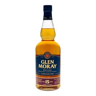 欧洲直邮Glen Moray格兰莫雷威士忌40度700ml15年单一麦芽英国