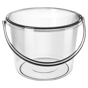 透明水桶家用大容量食品级塑料桶户外学生宿舍手提打水桶加厚储水