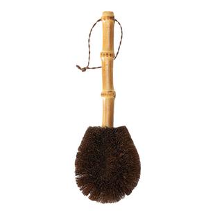 霜山山棕毛洗锅刷厨房不伤锅软毛清洁刷长柄烤网刷家用碗碟洗碗刷