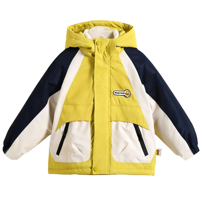 小黄鸭儿童三合一冲锋羽绒服