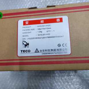 【询价】台安变频器 S310-201-H1DC  0.75kW 适用