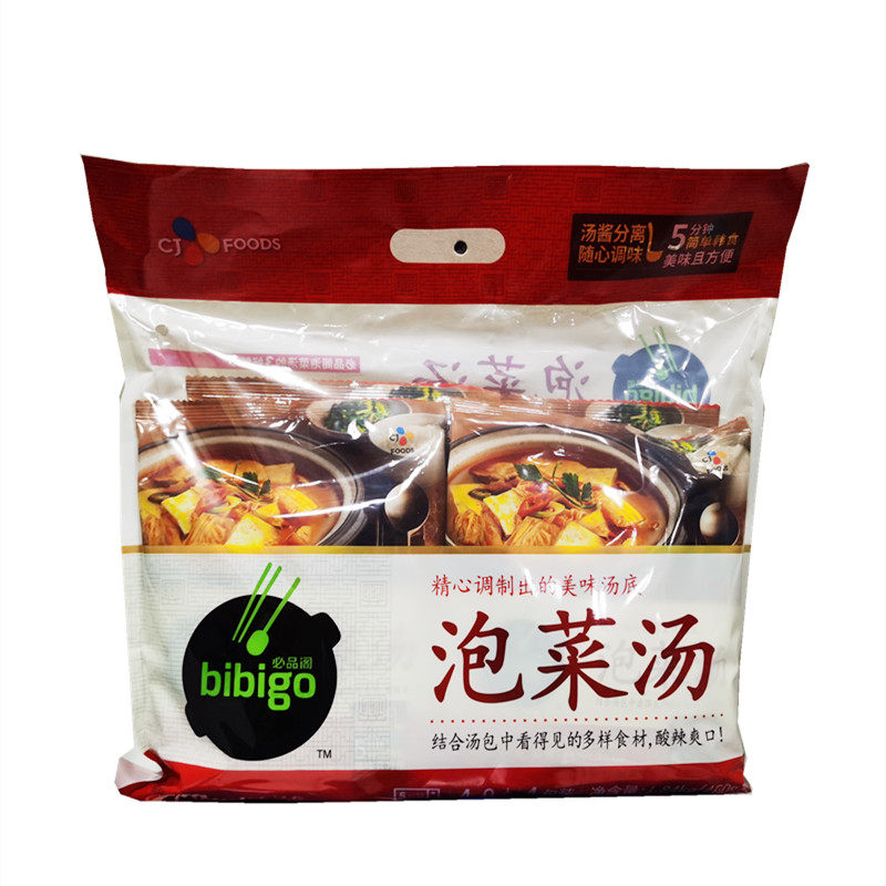 开市客bibigo必品经典韩式泡菜汤