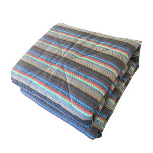 棉被quilt纯棉老粗布被子秋冬保暖被单双人4斤+6斤可水洗夏凉春秋