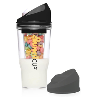美国进口Crunchcup食品级便携式谷物麦片早餐运动健身网红咖啡杯