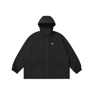 VMCL 明线 户外特氟龙三防通勤百搭冲锋衣连帽夹克男女vermicelli