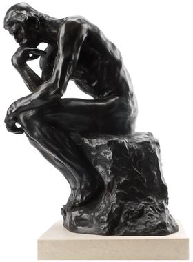 阿斯蒙迪大师罗丹青铜复刻思想者