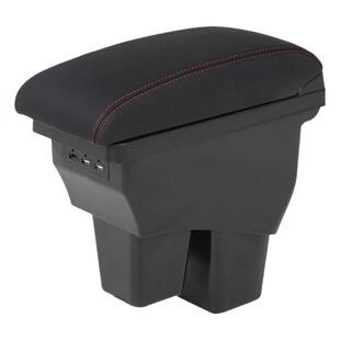 14-19款本田三代飞度扶手箱新两箱专用中央手扶箱免打孔改装配件