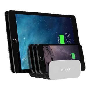 ORICO/奥睿科手机平板放置架创意桌面充电支架平板通用5位支架放置架可拆卸式自由拼接DIY座子