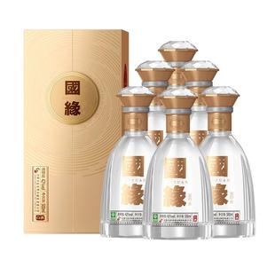 今世缘国缘对开五代500ml*6瓶42度白酒送礼佳品纯粮商务酒水整箱