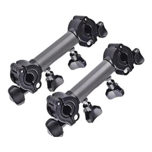 欧式钓椅伞架配件多功能钓鱼伞支架固定夹炮台架通用万向连接器