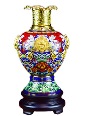 张同禄北京珐琅景泰蓝《盛世荣光