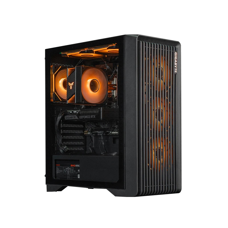 技嘉旗舰店DIY兼容组装电脑整机锐龙 7500F/9600X/9700X/7800X3D RTX5070显卡主机
