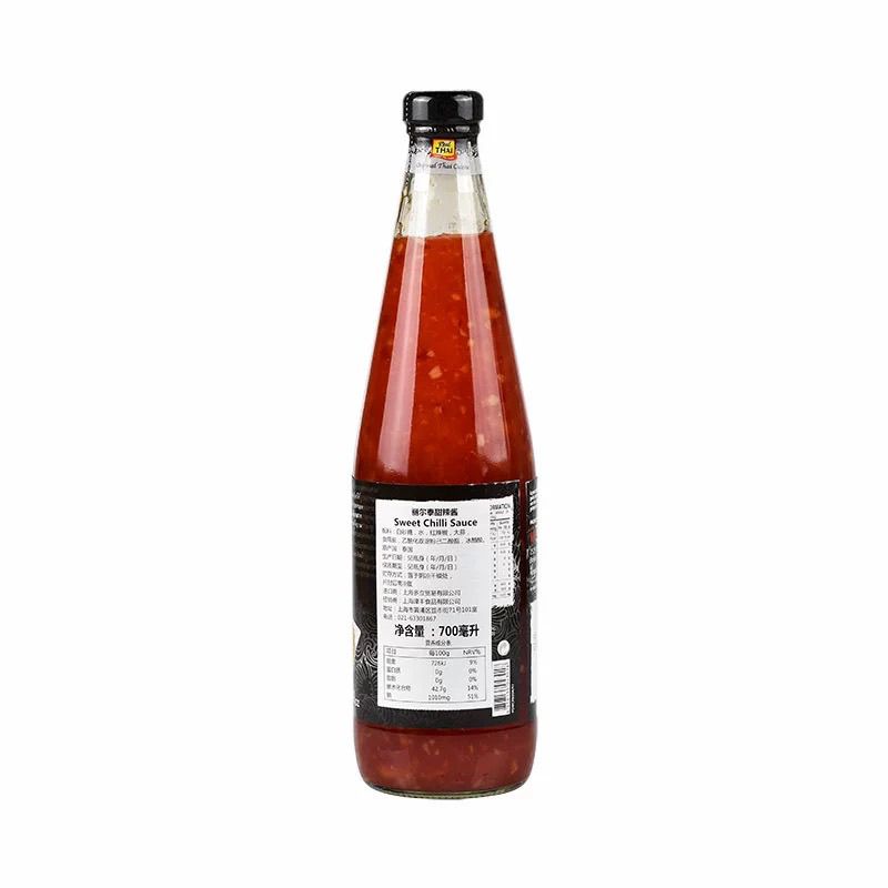 甜辣酱泰国原装进口调味酱700ml*12瓶手抓饼丽尔泰甜辣酱酱类调料
