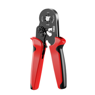 得力接线端子压线钳电工专用管型针型端子钳冷压钳夹线钳子压接钳