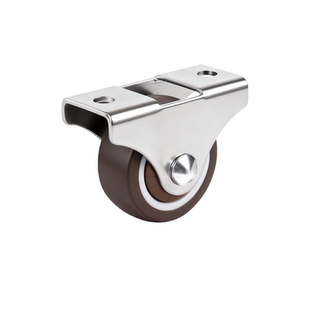 1寸踢脚抽屉鞋柜脚轮2寸榻榻米定向微型迷你家具橡胶轴承轮子滑轮