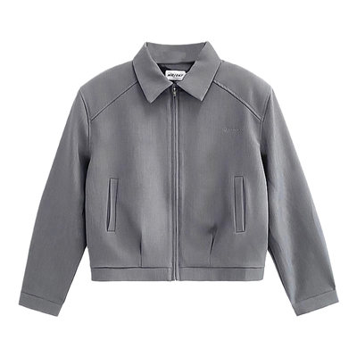 【限时优惠】宽松小众垫肩外套