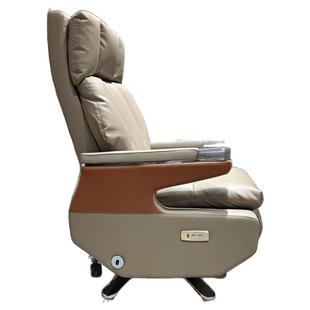 领南之星直销电动老板椅午休办公室椅子书房家用电脑椅真皮大班椅