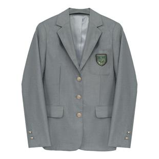 车厘子jk原创水蓝色水手服套装女春季新款学院风制服西服毛衣外套