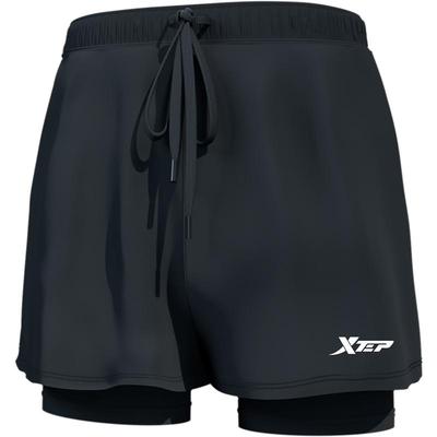 双层防尴尬！特步男士泳裤套装