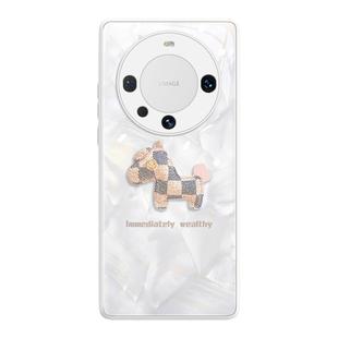 洛可可小马适用华为mate60pro手机壳mate60新款50e玻璃40pro的30高级感m套mt全包防摔40系列女por超火60外壳