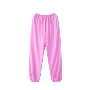 儿童武术灯笼裤女童太极宽松练功瑜伽训练裤子男童防蚊表演服春秋