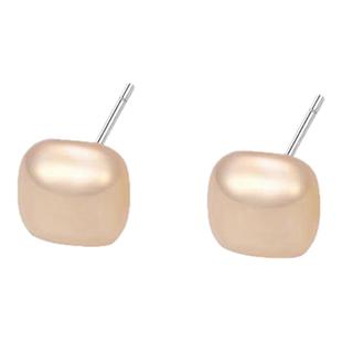 气质方糖耳钉女2025年新款爆款方形仿珍珠耳环轻奢秋冬高级感耳饰