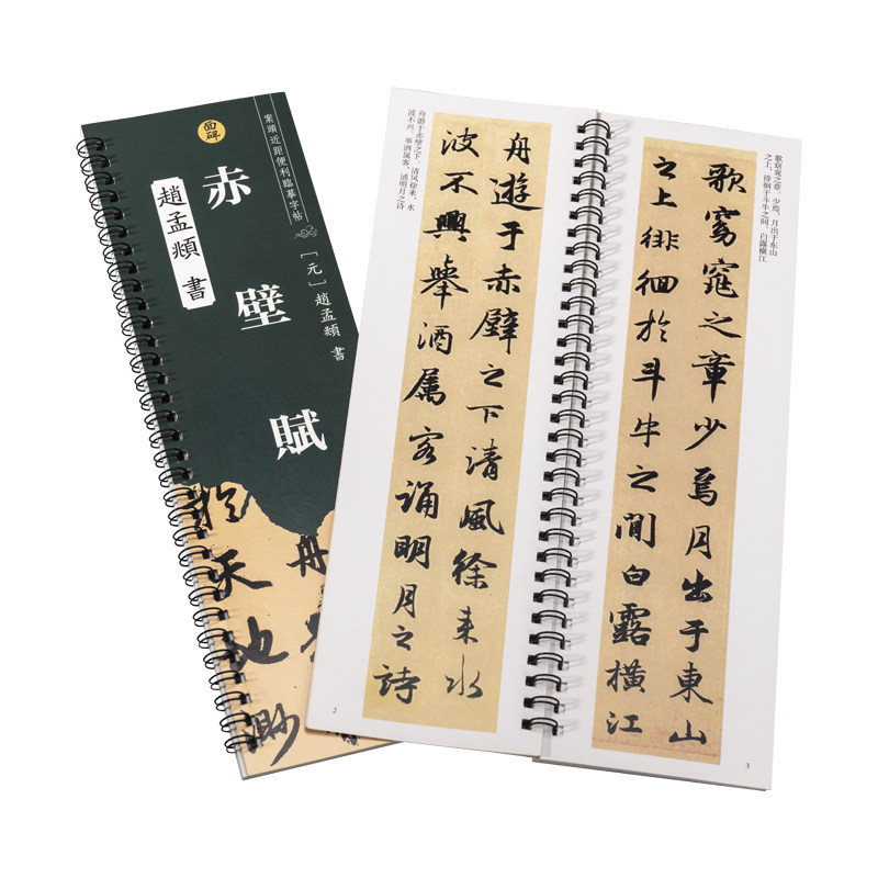 前后赤壁赋赵孟頫行书字帖