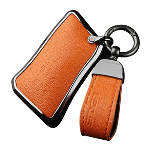 专用23雷克萨斯LM350h钥匙套凌志LM500高档商务车真皮包壳扣新款