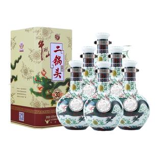 牛栏山二锅头青龙珍品三十46度清香型500ml*6瓶白酒