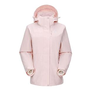 骆驼女装三合一冲锋衣2025新款可拆卸内胆户外防风登山服外套男女