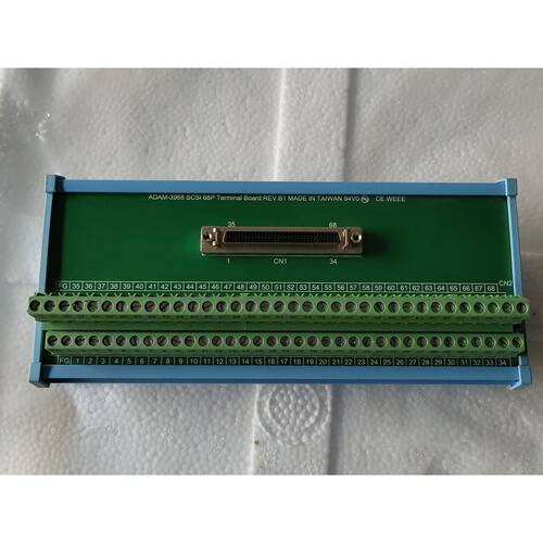 询价下单研华ADAM-3968 SCSI 68P终端板，台湾原装，D