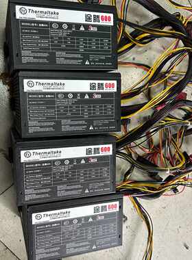 TT途腾600 主机电源，额定功率500W，显卡双8p，正常—议价