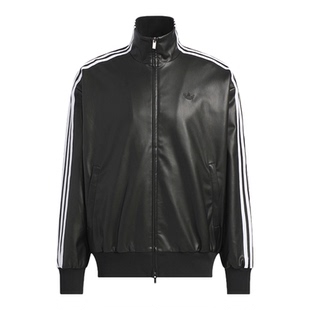 Adidas/阿迪达斯正品三叶草男女立领复古运动耐穿宽松外套KQ5472