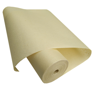 长卷无格毛边纸黄色元书纸四川夹江竹浆纸毛笔字书法练习半生半熟