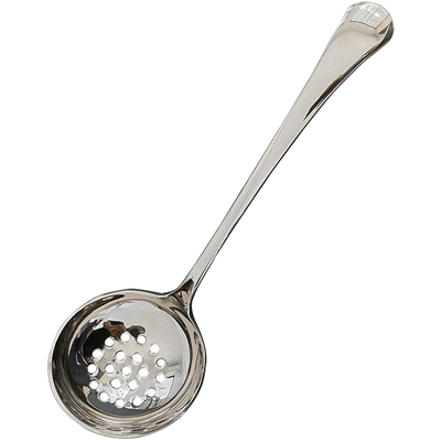 酒店火锅漏勺专用汤勺小号短柄厚