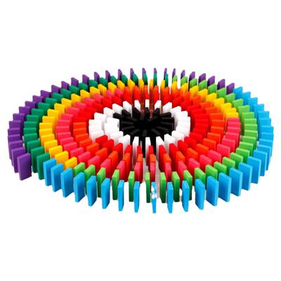 多米诺骨牌高级积木机关玩具