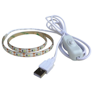 led灯带3V纽扣电池盒电子灯带手工模型发光道具5mm宽超细超窄灯条