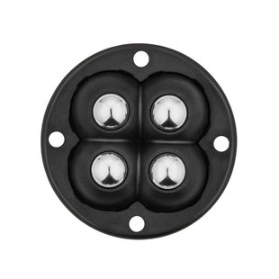 重物移动万向轮桌腿茶几移动滑轮底托小轮子脚轮滚珠粘贴式万向轮