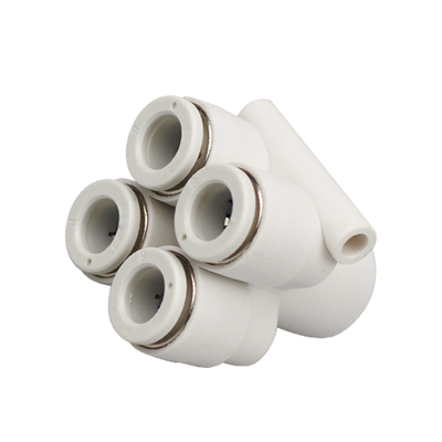 白色Y型五通一转四Y型四通一转三