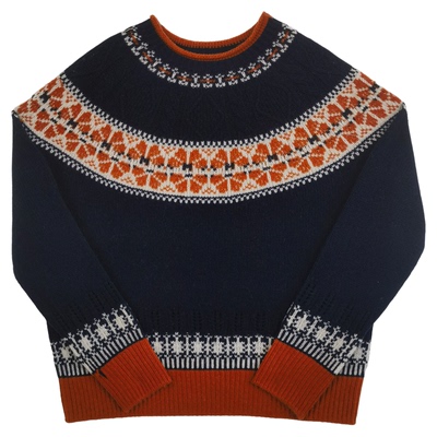 Bruland“冬日碎星”羊毛针织衫